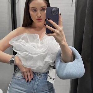 Zara Ruffle top